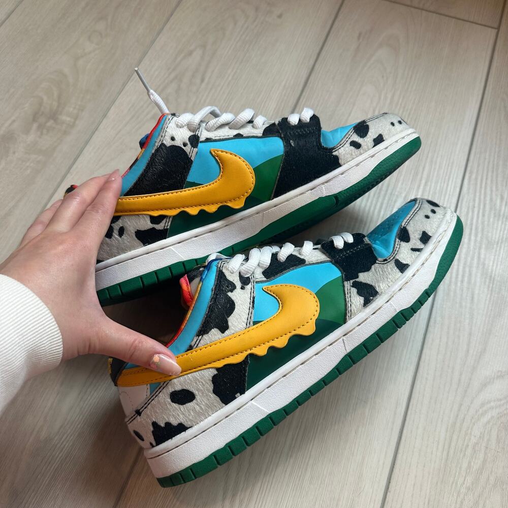 Nike SB Dunk Low x Ben & Jerry’s ‘Chunky Dunky’ skateboarding low top sneakers - Picture 6 of 8